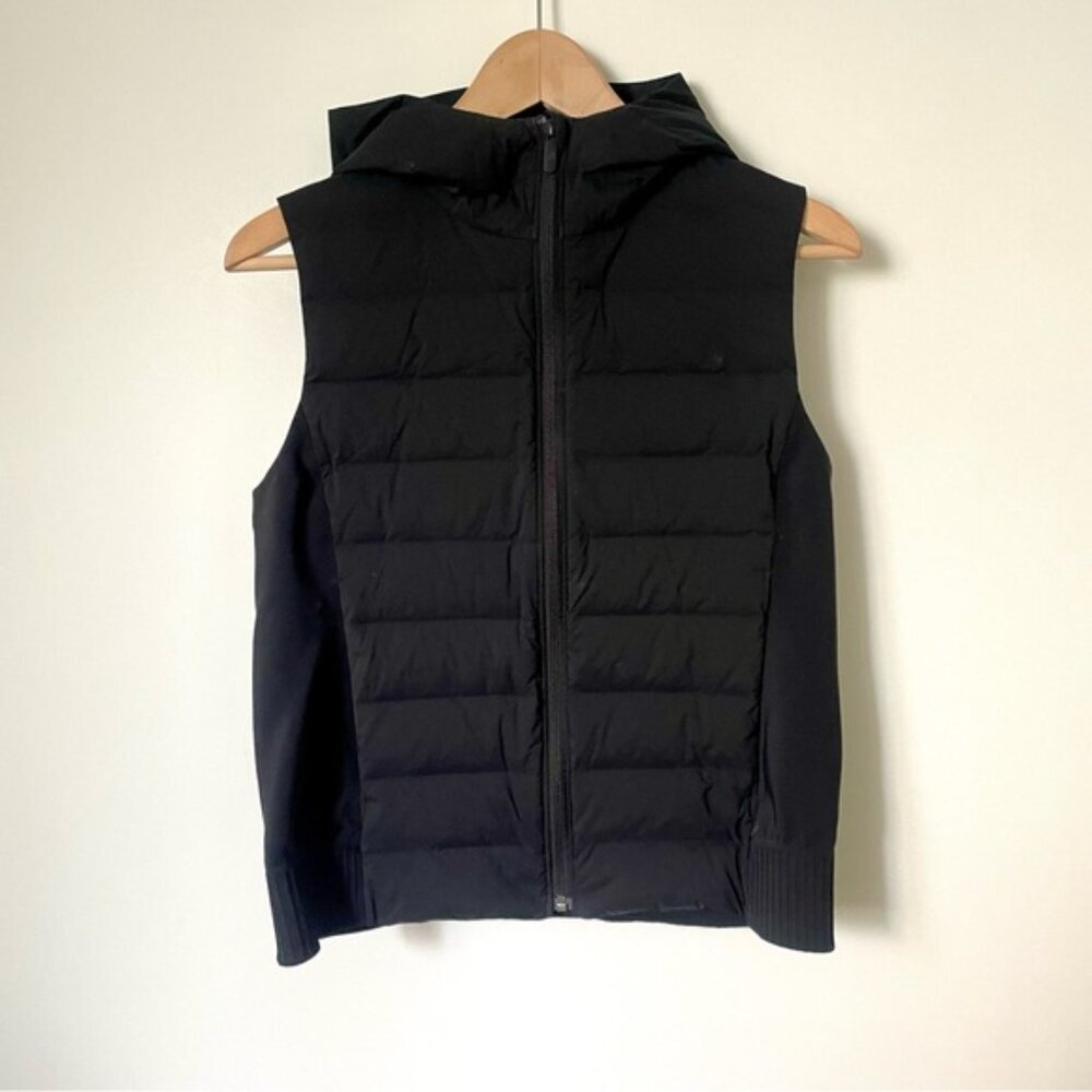 Lululemon Down & Around Vest Black Size 6 - Picture 6 of 10